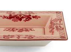 Мелочница прямоугольная Richard Ginori Oriente Italiano Vermiglio (15 x 19 см)