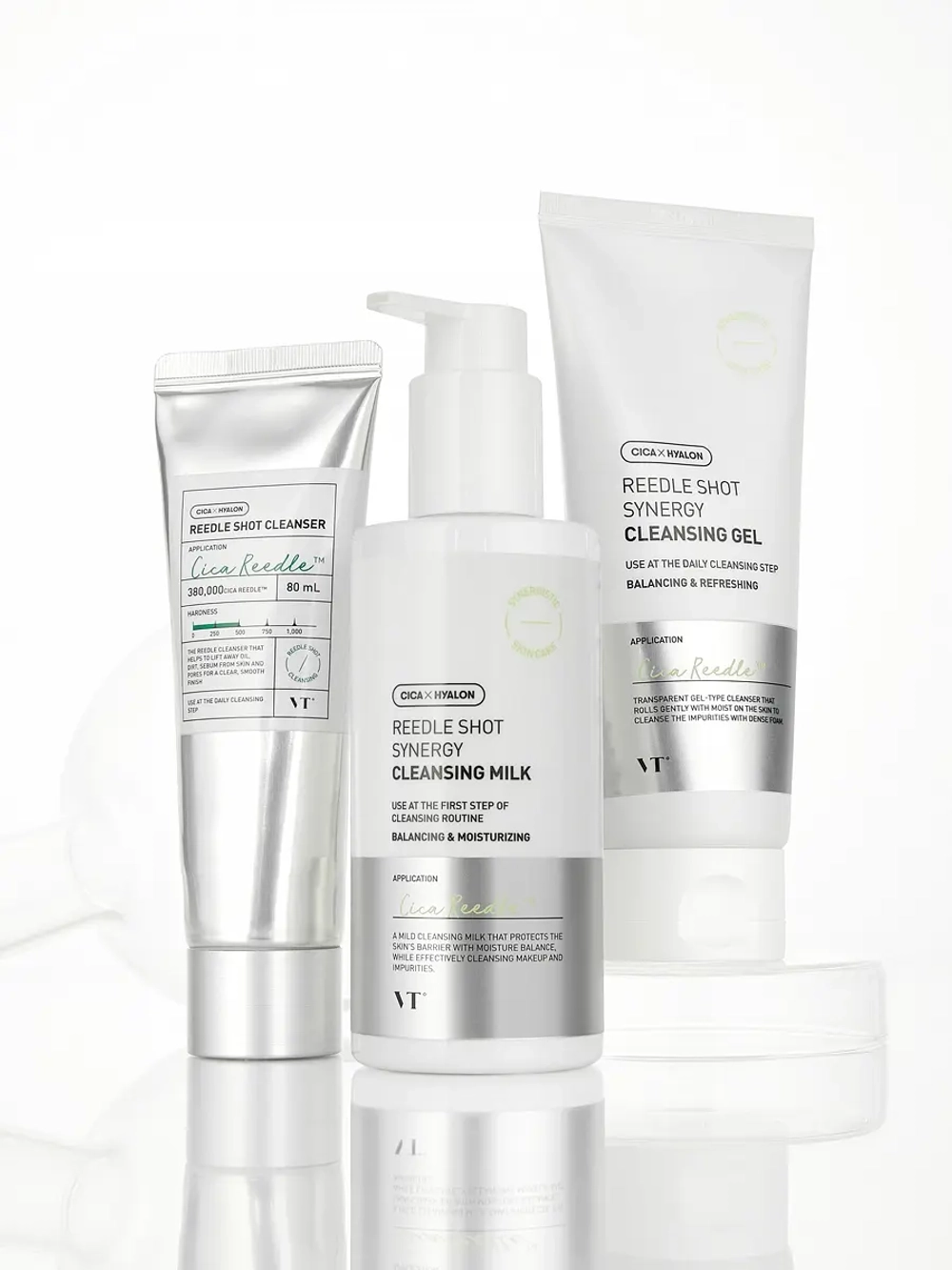 VT Cosmetics Пилинг-пенка для глубокого очищения с микроиглами Reedle Shot Cleanser 80 мл