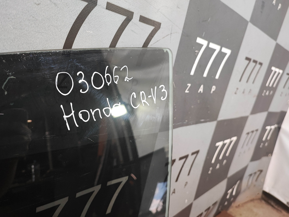 Стекло двери переднее левое Honda CR-V 3 (RE) 07-12 Б/У Оригинал 73350SWYE00