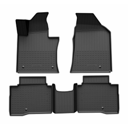 Ковры в салон Norplast для KGM Korando 2023-, Черный, арт.NPA11-C83-230-3