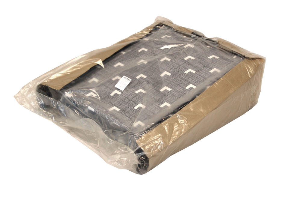 Кровать раскладная Соната мягкая лист 50мм арт.РП-700-Э-50 (цвет ткани серый рис.тетрис (1 шт. в уп.)