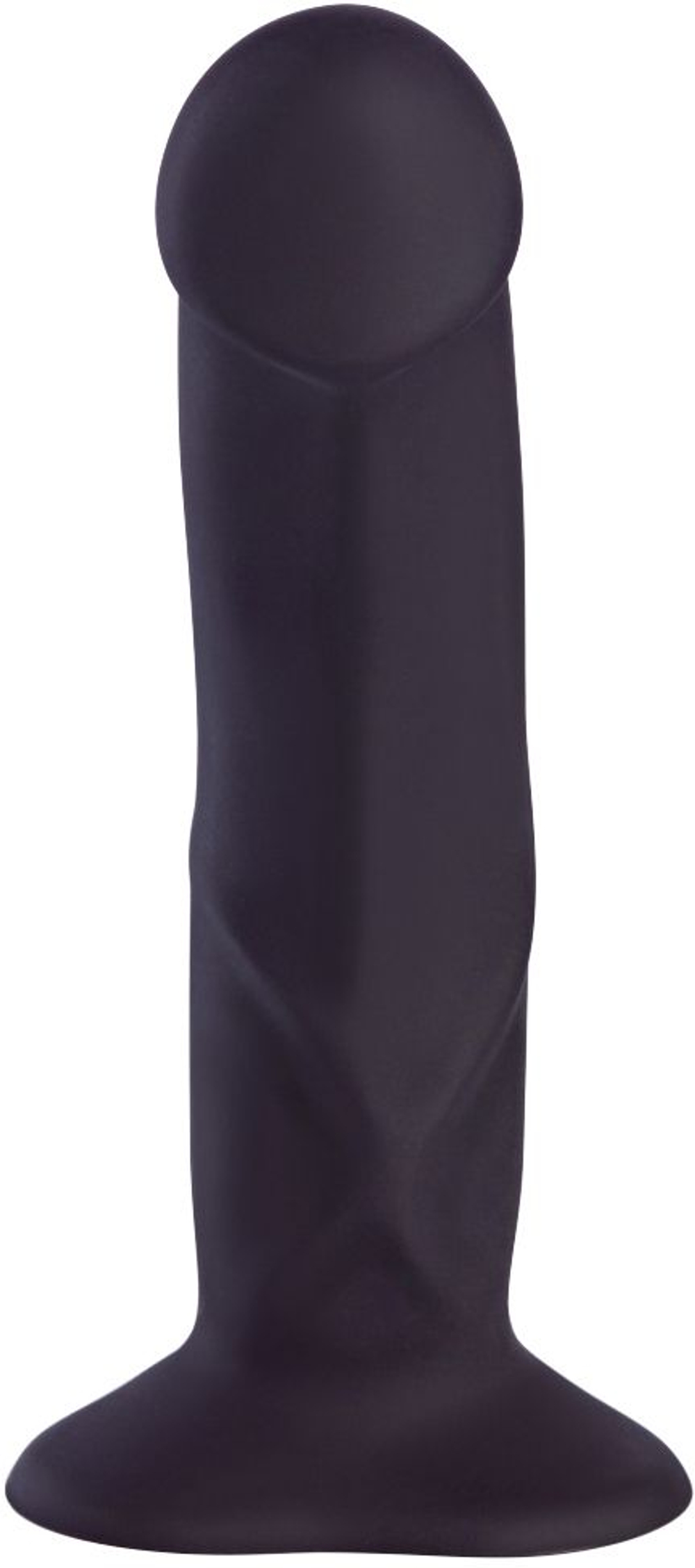 Черный фаллоимитатор The Boss Stub - 19 см. (Цвет: черный)