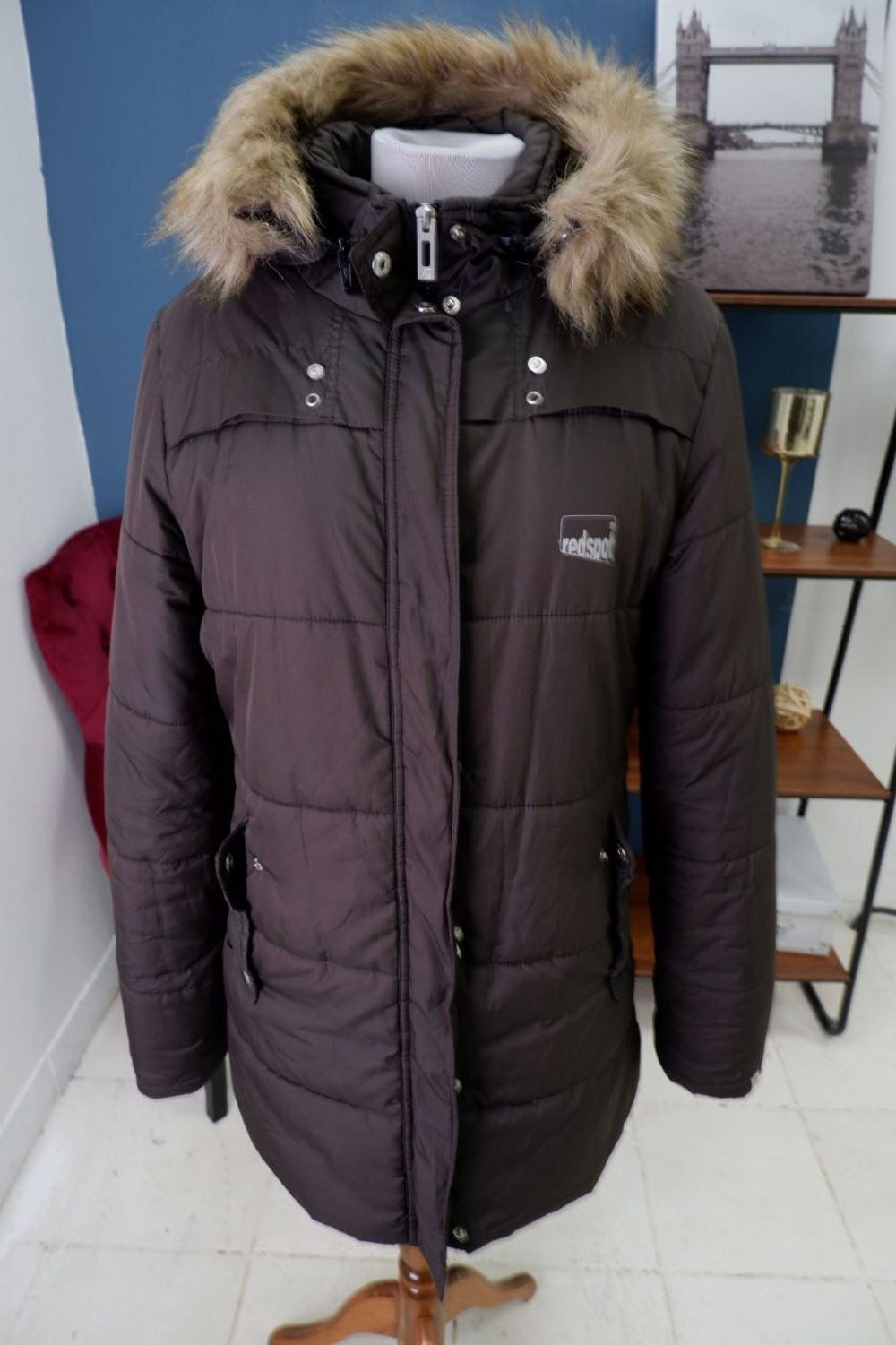 Пуховик Redspot с капюшоном 48-50 размер