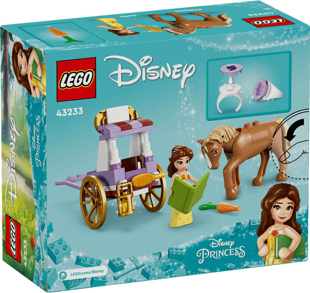 Конструктор LEGO Disney Princess 43233 Сказочная карета Белль с лошадью