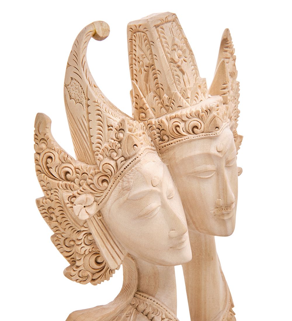 Decor and Gift 17-008 Панно резное «Рама и Сита - любовь и преданность» (суар, о.Бали)