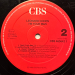 Leonard Cohen - I'm Your Man (Европа 1988г.)