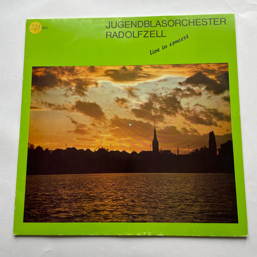 Винтажная виниловая пластинка LP Сборник Классческой Музыки Jugendblasorchester Radolfzell Live In Concert (Германия 1978)