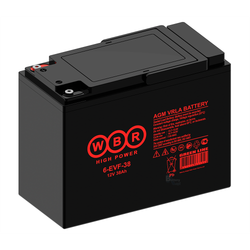 Аккумулятор WBR 6-EVF-38 (AGM)