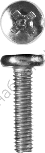 ЗУБР DIN 7985 кл. пр. 4.8, M3 x 12 мм, винт с полусферической головкой, цинк, 5 кг (303150-03-012)