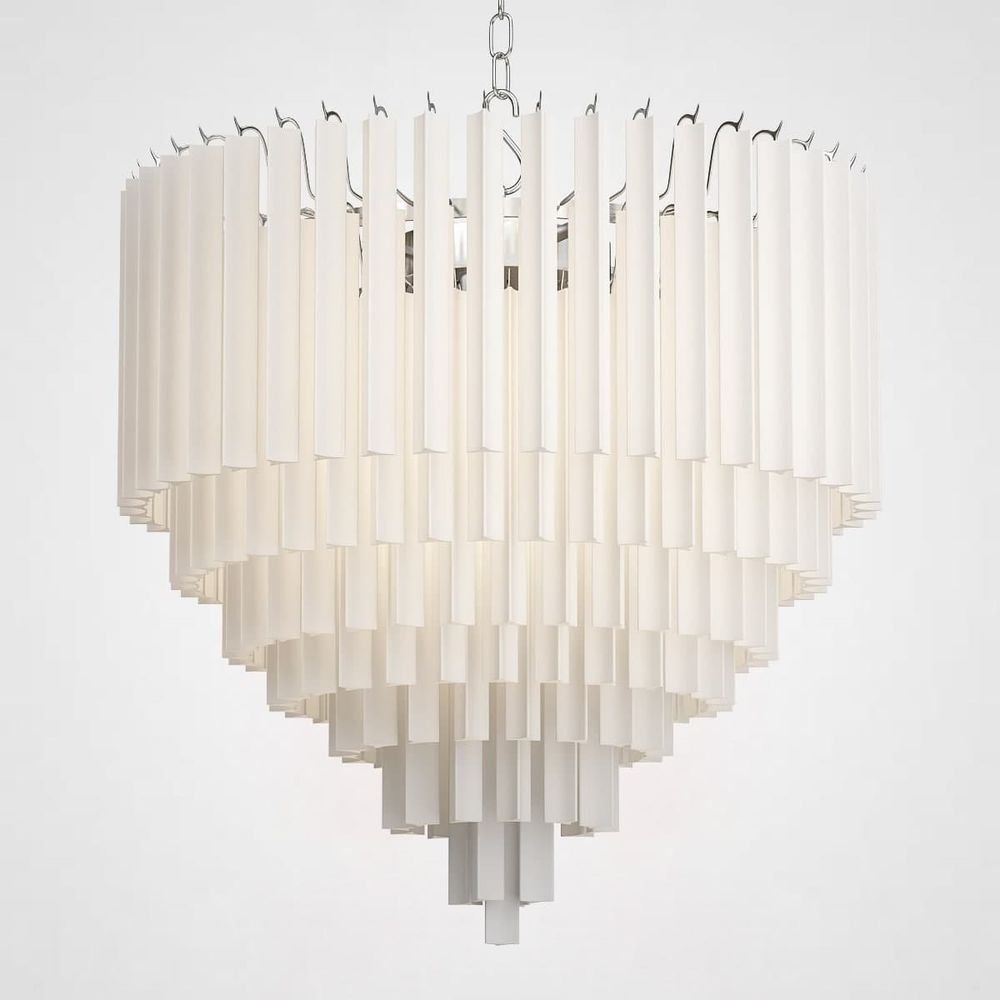 Подвесная Люстра Eich Chandelier Nova D80 Nickel By Imperiumloft