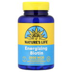 Nature's Life, биотин для энергии, 2500 мкг, 200 растительных капсул