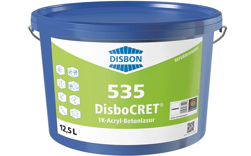 DisboCRET 535 1K-Acryl-Betonlasur