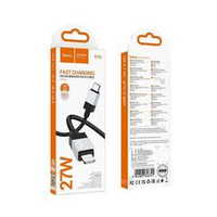Кабель Lightning -TypeC HOCO X110 PD 27W (черный) 1м