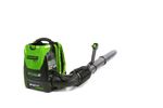 Аккумуляторный ранцевый воздуходув Greenworks GD60BPB,2402307, 60v, без АКБ и ЗУ