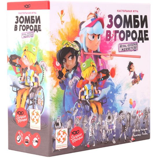 Настольная игра Зомби в городе