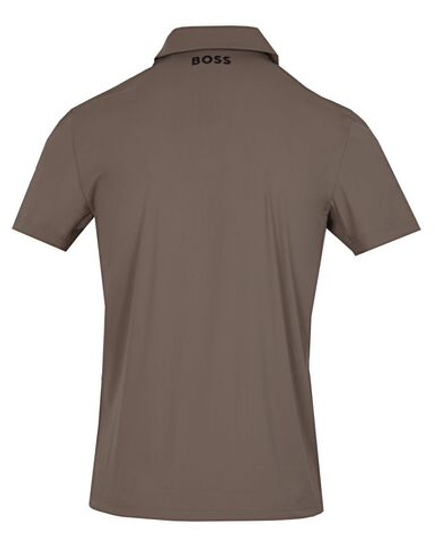 Теннисное поло BOSS Paddy In Quick-Dry Ribbed Fabric