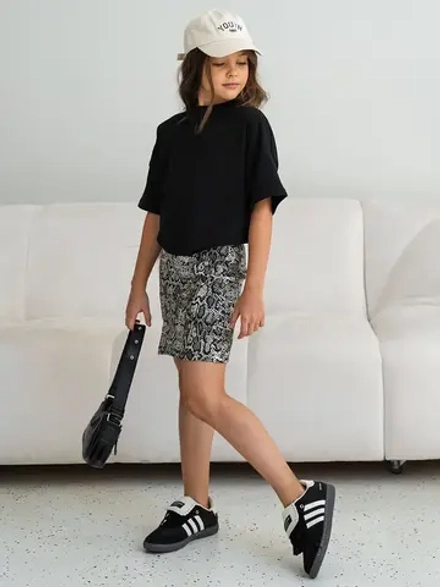 Летняя юбка для девочки