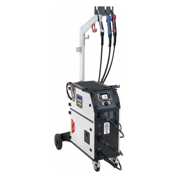 075160 E3 GYS AUTO Однофазный синергетический сварочный аппарат MIG/MAG на 200 А с 3 горелками