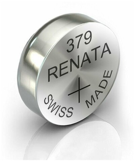 Батарейка часовая R379 (SR521SW G0) Renata