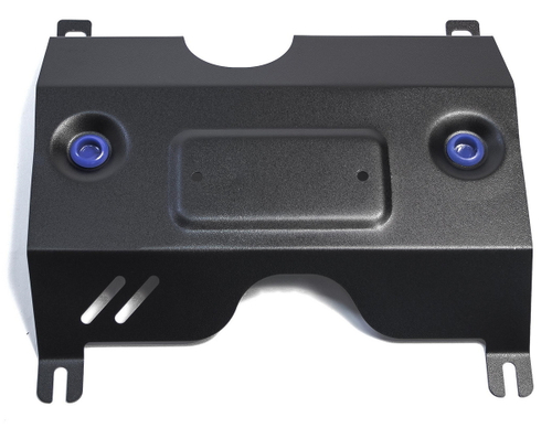 Защита заслонки системы выпуска ОГ Rival для Volkswagen Tiguan II (V - 2.0D (150 л.с.)) 2016-2020, сталь 1.5 мм, без крепежа, штампованная, 1.5850.1