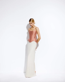 Юбка макси на низкой посадке