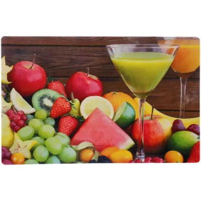 Салфетка на стол 42*27см в наборе 4шт «Фруктовый коктейль»