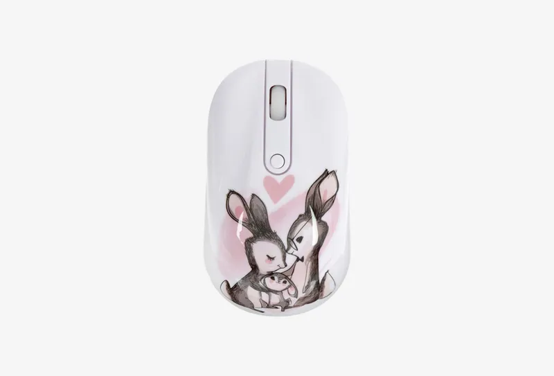 Мышь радиоканал DEXP DEXP WM-311WU Rabbits белый