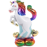 Шар Фольгированный Единорог (Белый)