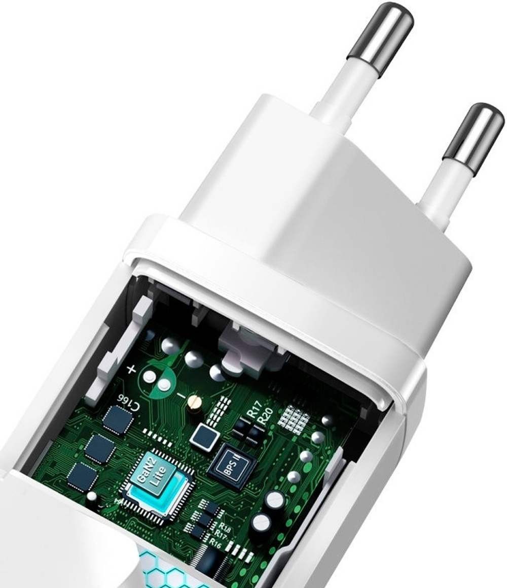 Зарядное устройство Baseus GaN2 Lite CCGAN2L-B02 белый