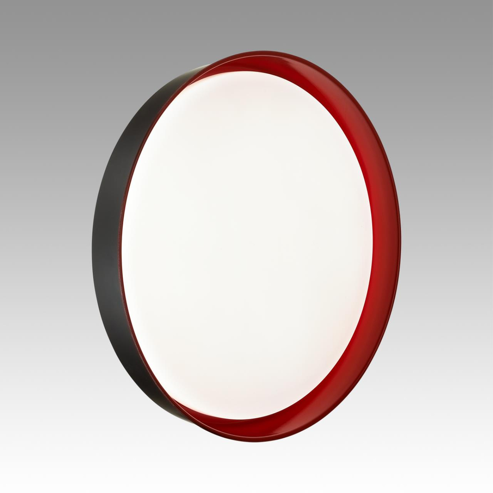7710/DL COLOR SN 157 Светильник пластик/белый/красный LED 48Вт 4000К D407 IP43 TUNA RED