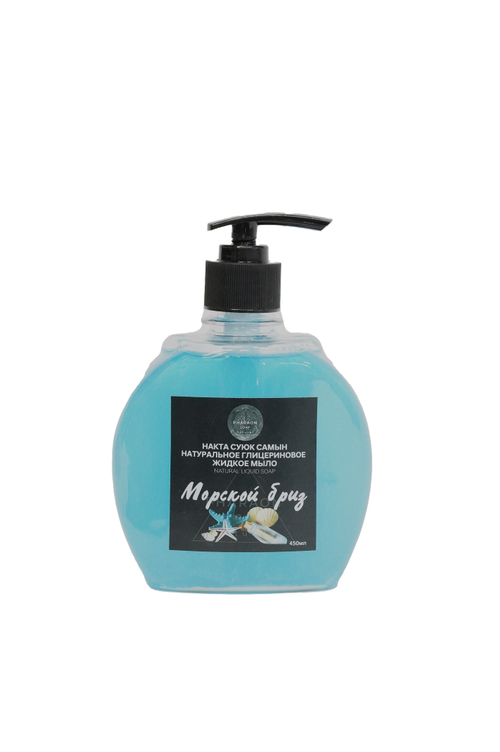 НАТУРАЛЬНОЕ ЖИДКОЕ МЫЛО PHARAOH МОРСКОЙ БРИЗ 450МЛ