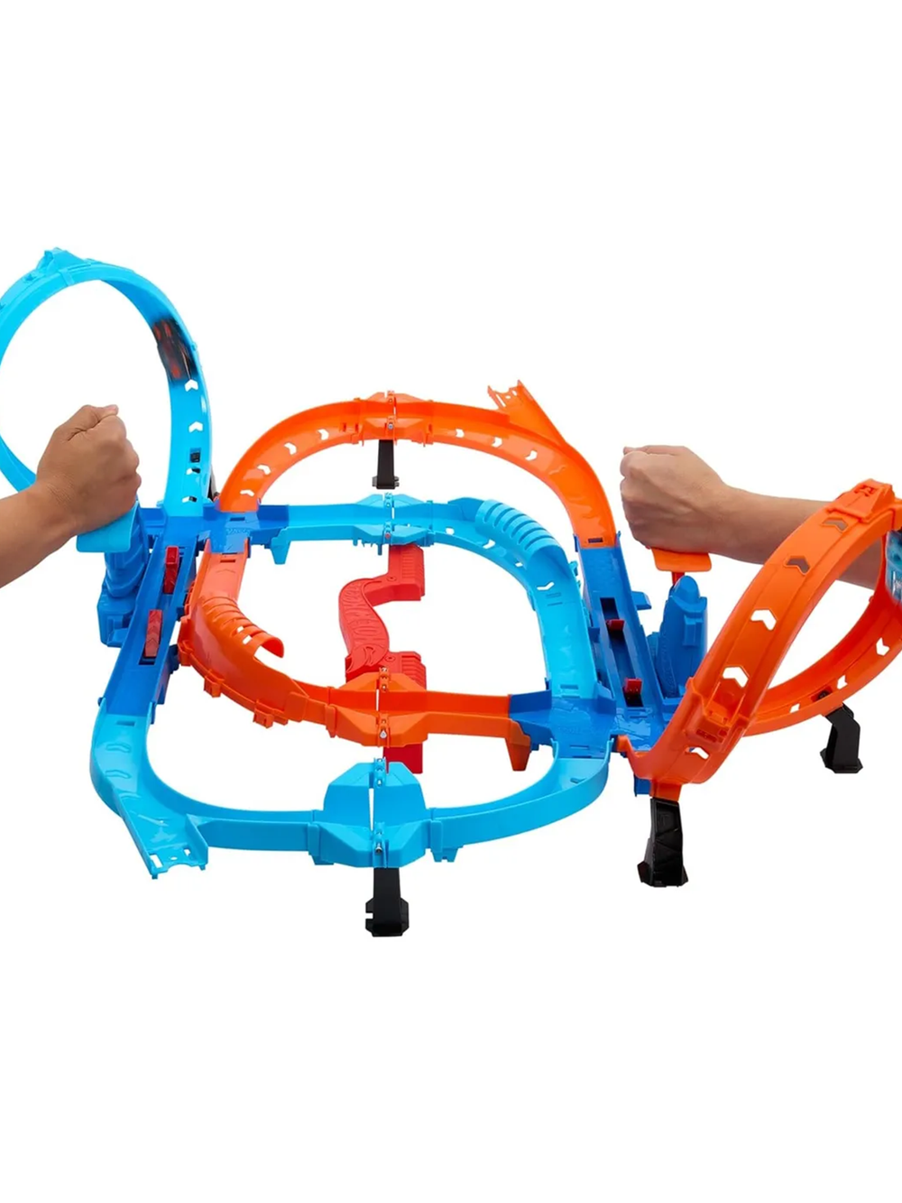 Hot Wheels HXR71 Взрывной запуск, трасса с ускорителем для трюков, машинки Hot Wheels, оригинал Mattel