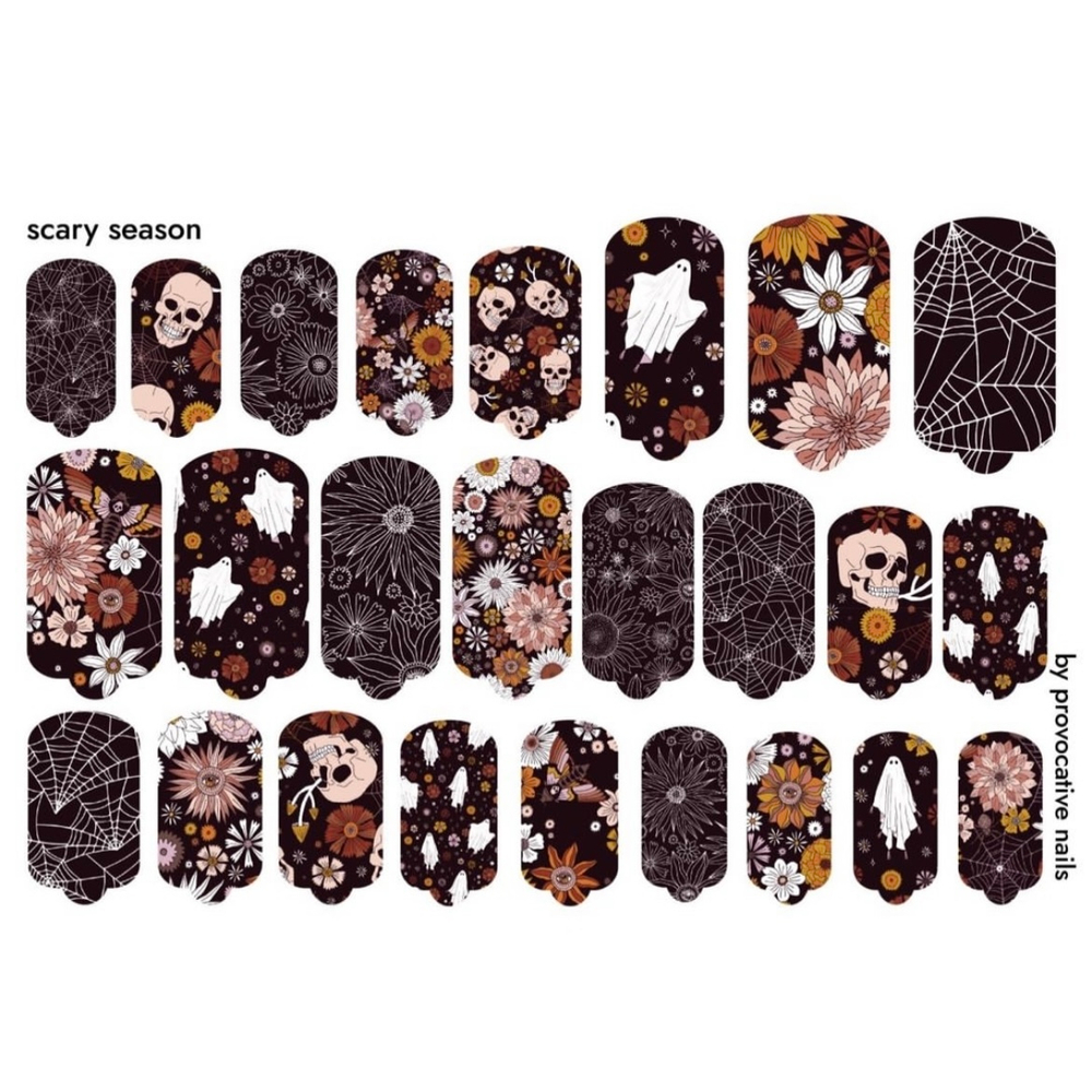 Пленки для маникюра Provocative Nails scary season
