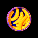 Форелевая приманка "Minoga" MAGGOT 1,6"(8шт) 40мм, 2,5гр, цвет 03