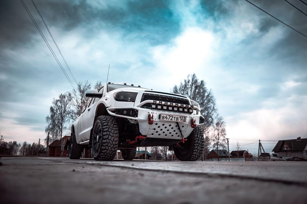Бампер силовой передний BMS ALFA для Тойота Тундра 2007-2013