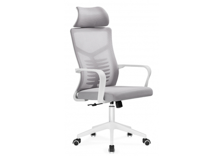 Компьютерное кресло Woodville Montana light gray, white
