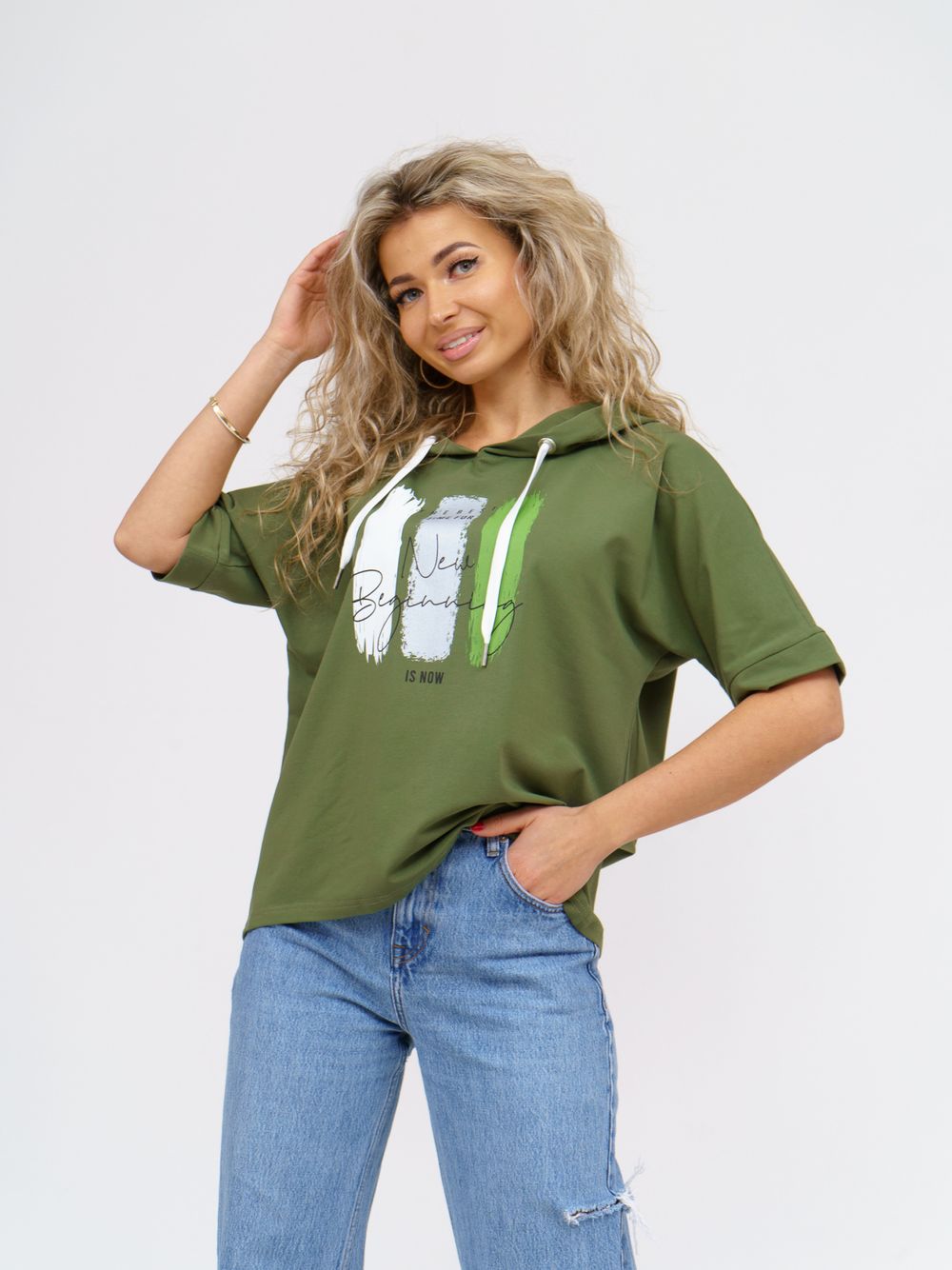 940 Туника "Хаки" SveTekst (Акция)