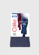 CONTE TRENDY MELANGE 60 Lycra® Плотные женские меланжевые колготки