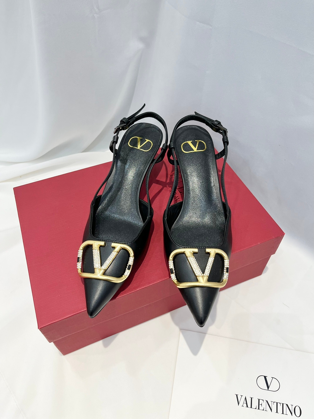 Valentino Vlogo Slingback Pump 4 cm