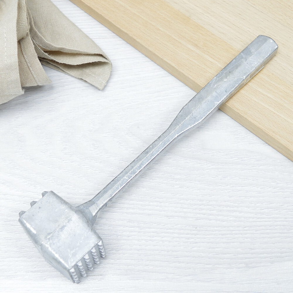 Молоток для отбивания мяса металлический большой 24см