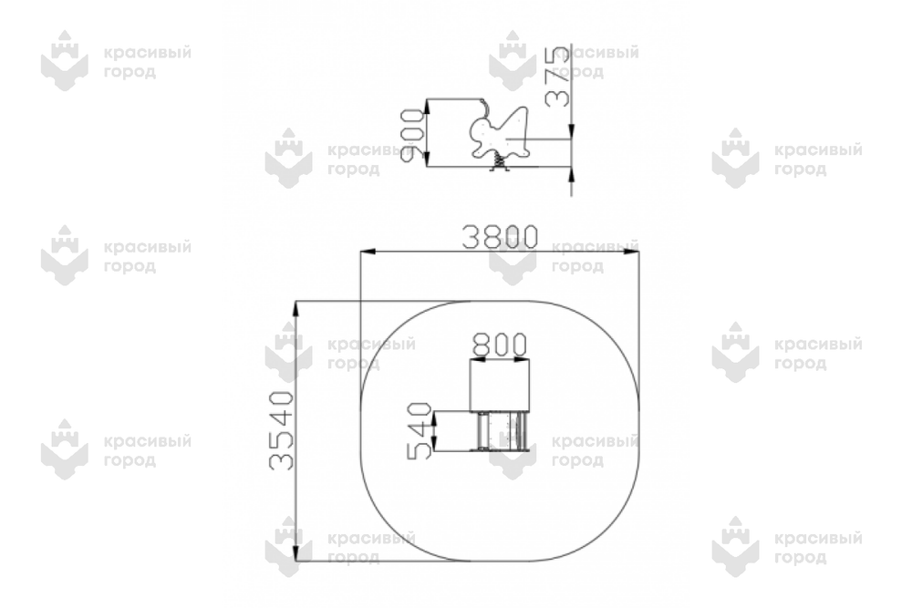 Качалка Кузнечик