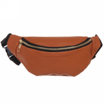 Сумка на пояс из искусственной кожи «Elements - Hit», цвет коричневый, 29*13см