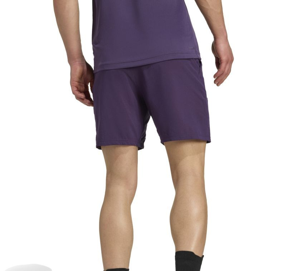 Мужские теннисные шорты Adidas Ergo 7" M - аврора сливовый
