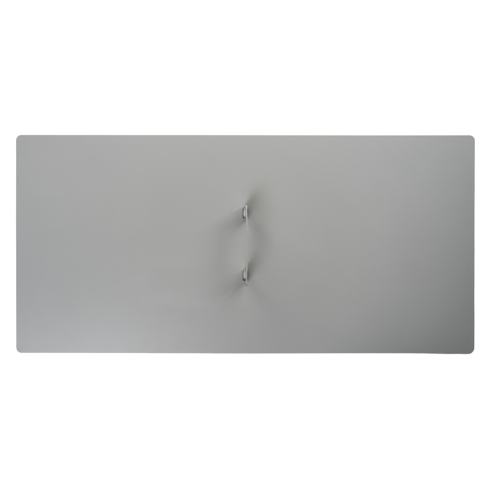 Крышка глухая с ручкой (3мм сер.УПП) к ПГПп 430*890мм