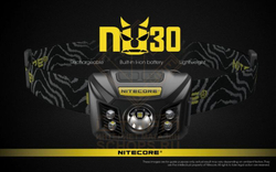Фонарь налобный Nitecore NU30