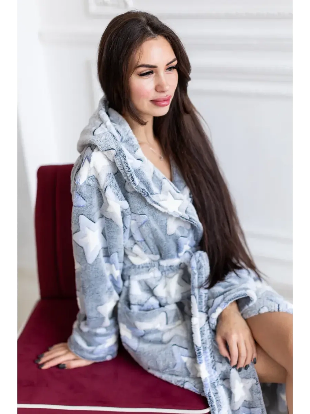 Халат домашний теплый