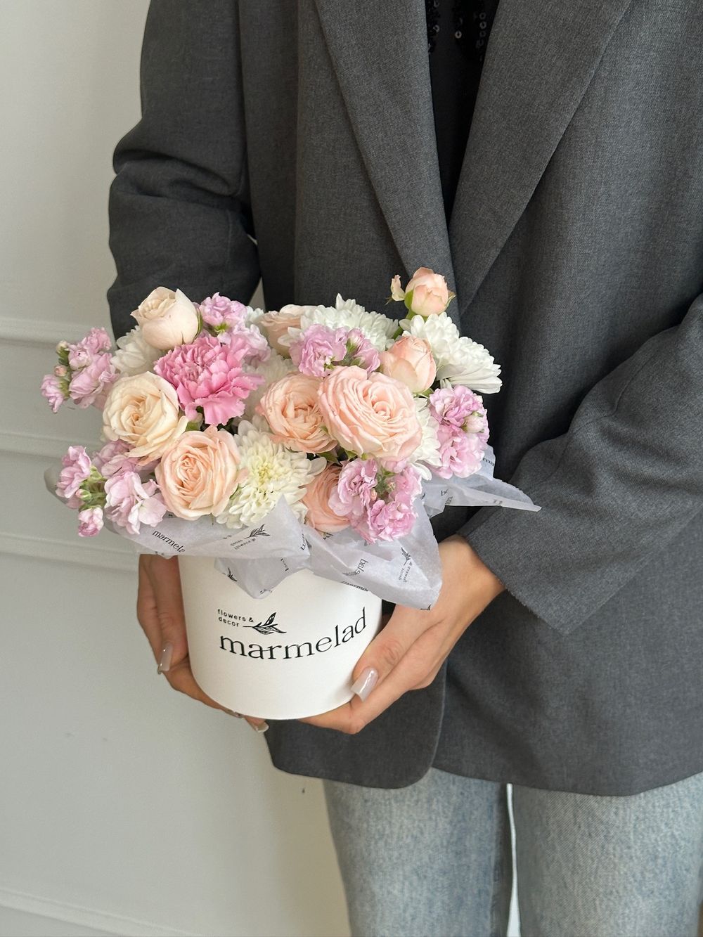 Композиция в нежной цветовой гамме