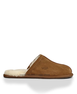 MENS SCUFF SLIPPER -chestnut