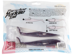 Виброхвосты LJ 3D Series Zander Paddle Tail 5.5in (14.00)/Z10 3шт.