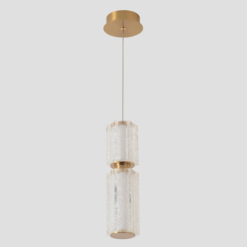 Светильник подвесной Crystal Lux ANTIQUE SP23W LED BRASS